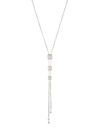 David Yurman Diamond Châtelaine Y Necklace