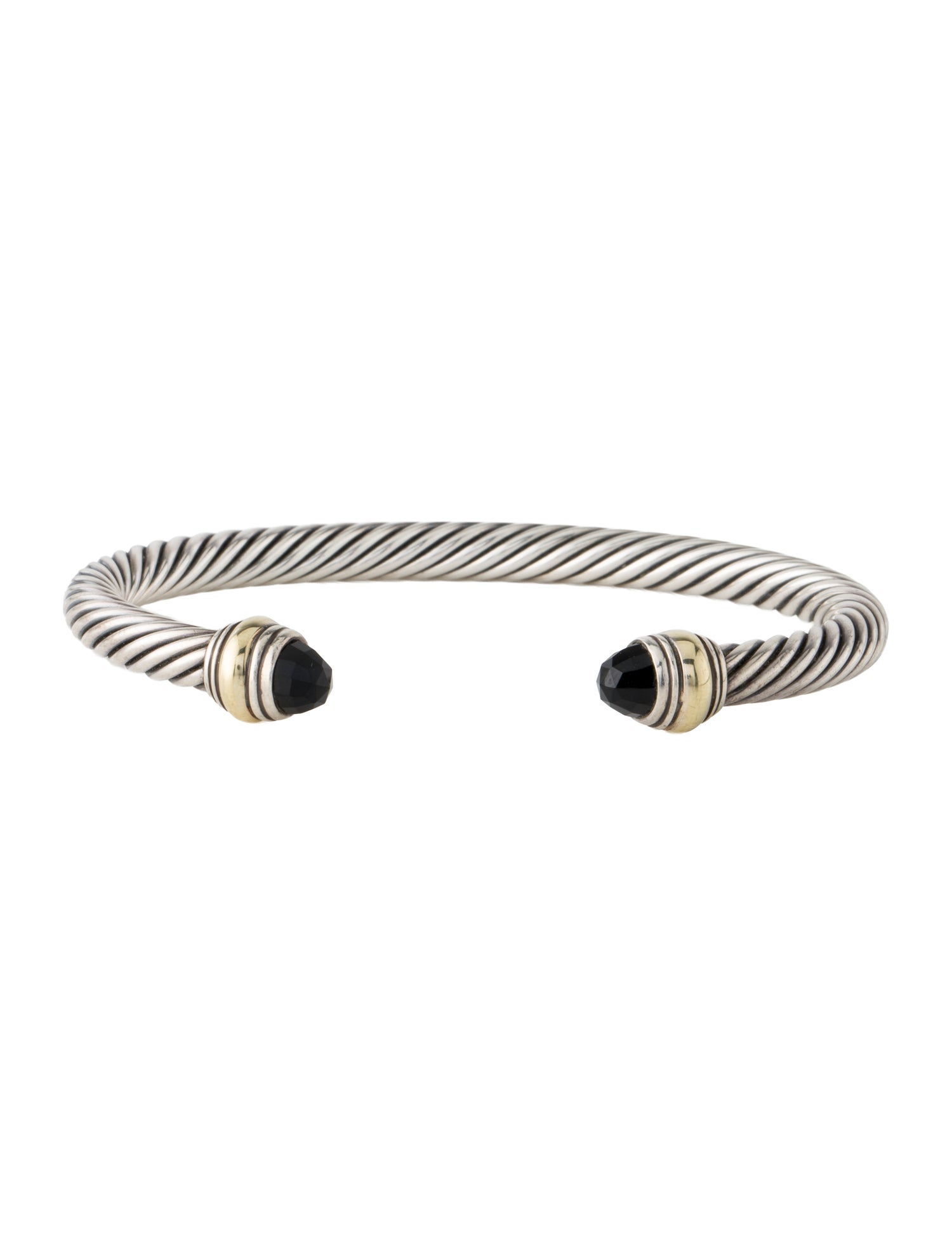 David Yurman Onyx Classic Cable Bracelet