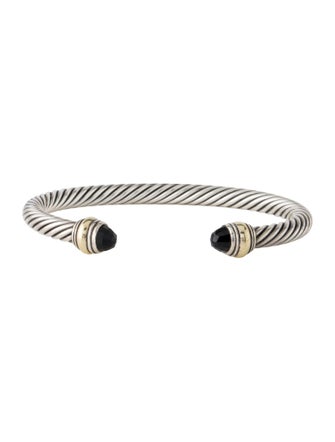 David Yurman Onyx Classic Cable Bracelet