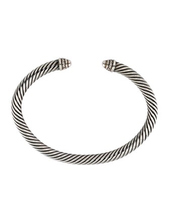 David Yurman Diamond Classic Cable Bracelet
