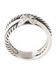 David Yurman Diamond X Crossover Ring