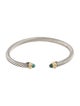 David Yurman Turquoise Cable Classic Cuff