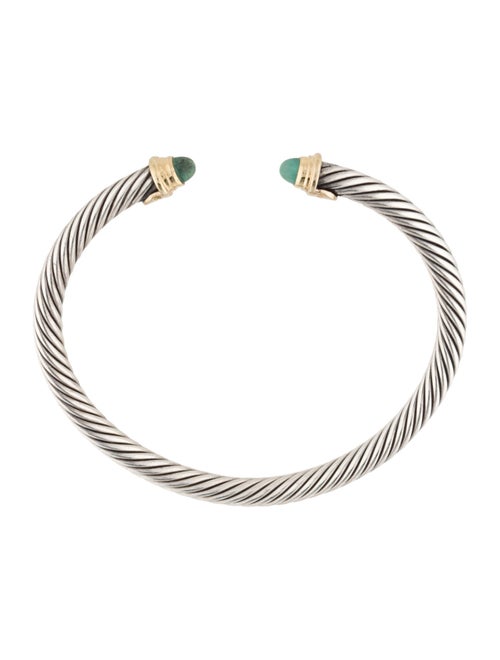 David Yurman Turquoise Cable Classic Cuff