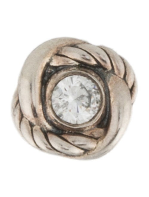 David Yurman Diamond Infinity Single Stud Earring