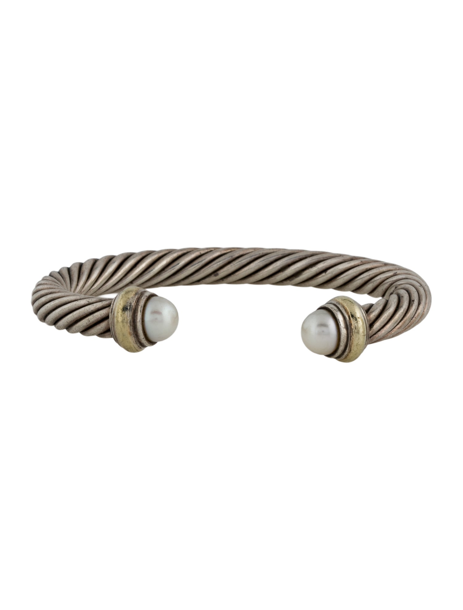 David Yurman Pearl Classic Cable Bracelet