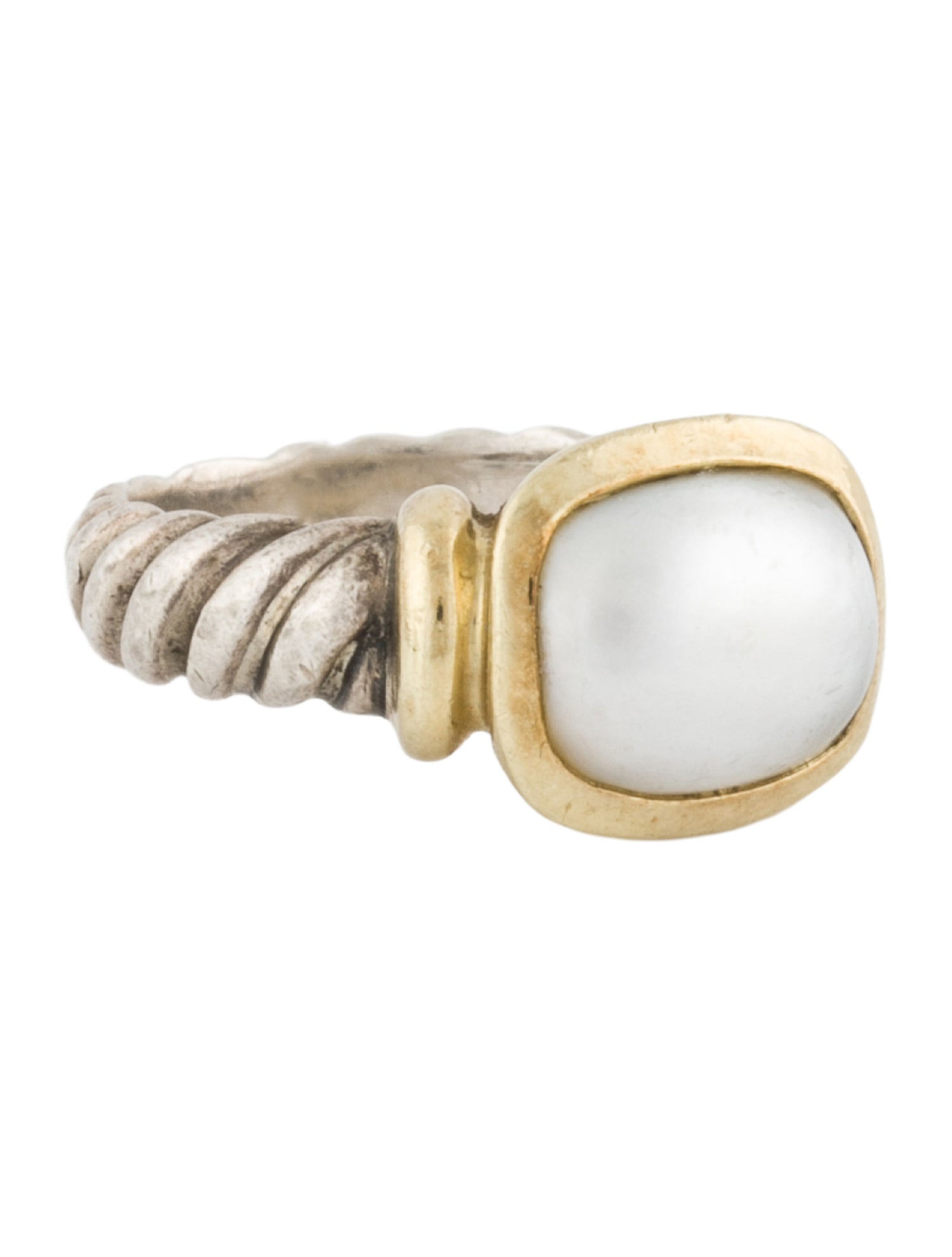 David Yurman Pearl Noblesse Ring