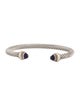 David Yurman Amethyst Classic Cable Cuff Bracelet, 5mm