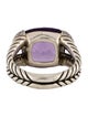 David Yurman Amethyst & Diamond Willow Cocktail Ring