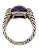 David Yurman Amethyst & Diamond Willow Cocktail Ring