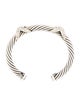 David Yurman 1.58ctw Diamond Cable X Cuff Bracelet