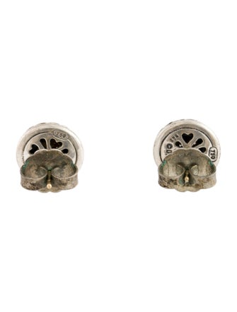 David Yurman Diamond Cookie Stud Earrings