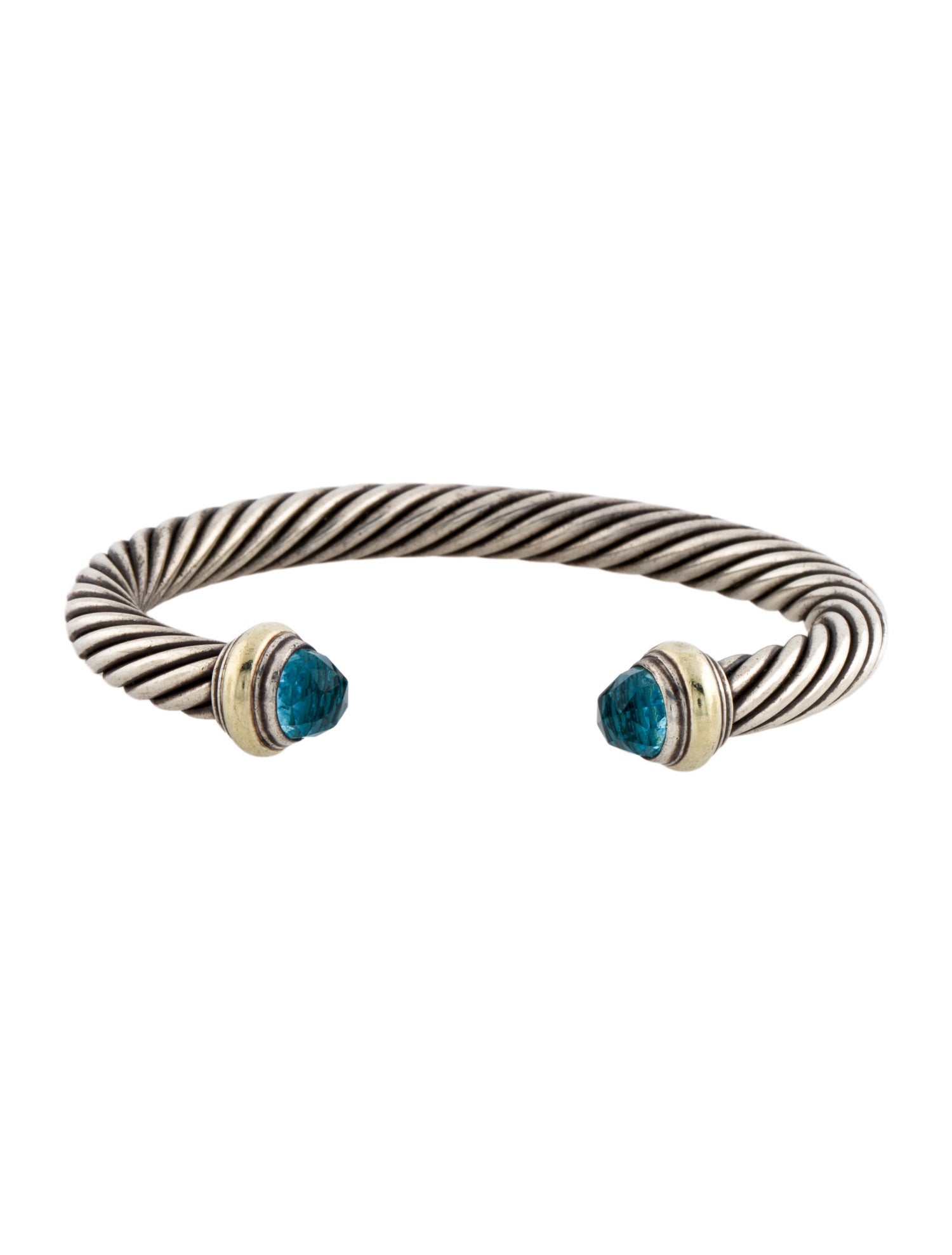 David Yurman Topaz Classic Cable Bracelet