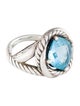 David Yurman Topaz Infinity Ring