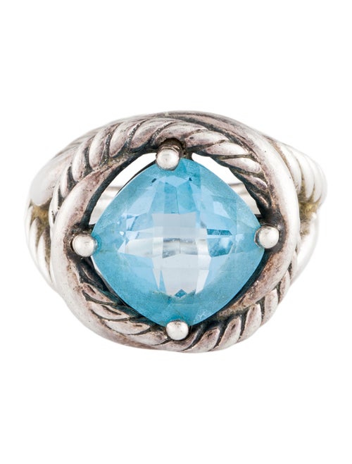David Yurman Topaz Infinity Ring