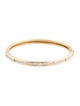 David Yurman 18K Diamond Modern Renaissance Bangle Bracelet