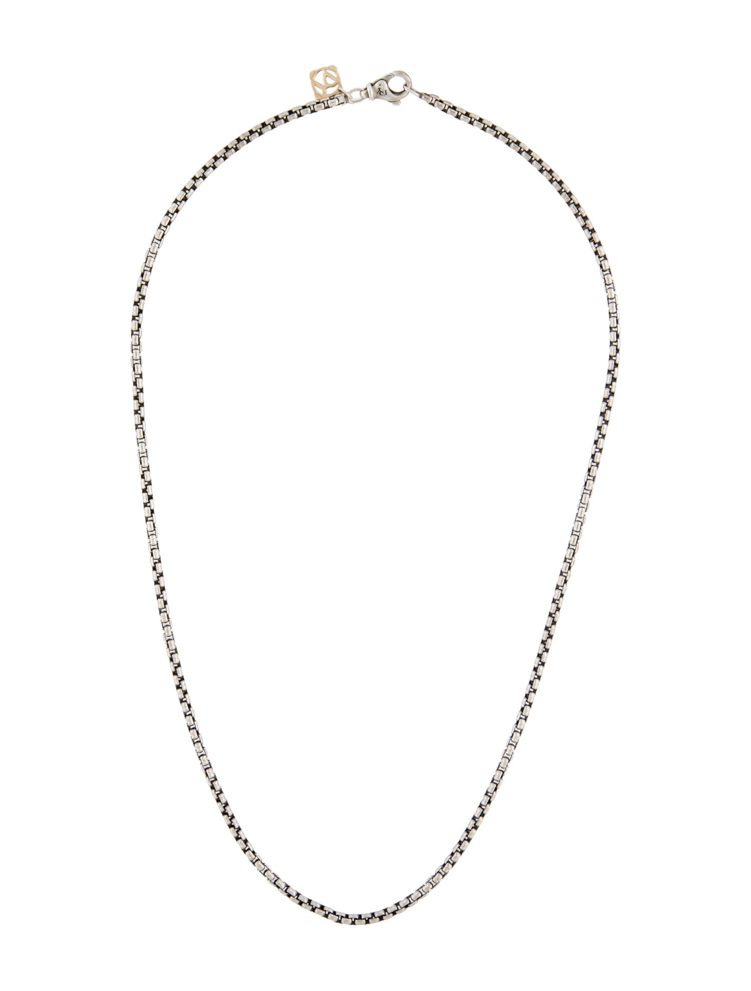 David Yurman Box Chain Necklace