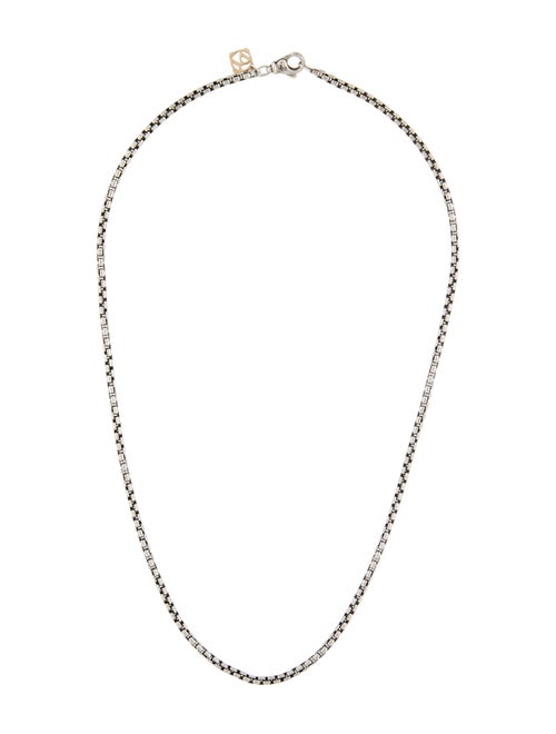 David Yurman Box Chain Necklace