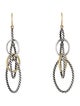 David Yurman Two-Tone Mobile Drop Earrings