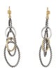 David Yurman Two-Tone Mobile Drop Earrings