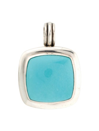 David Yurman Turquoise Albion Pendant