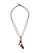 David Yurman Multi-Stone Renaissance Tassel Necklace
