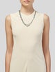 David Yurman Chalcedony Infinity Link Station Necklace