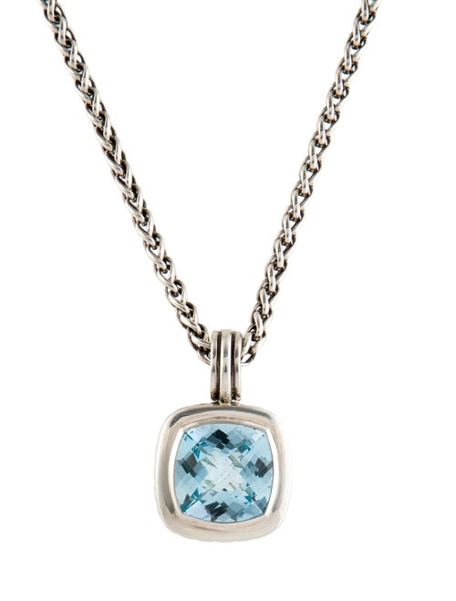 David Yurman Topaz Albion Pendant Necklace