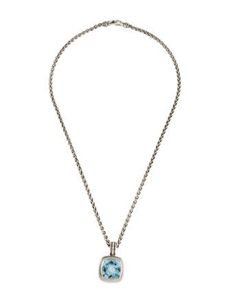 David Yurman Topaz Albion Pendant Necklace
