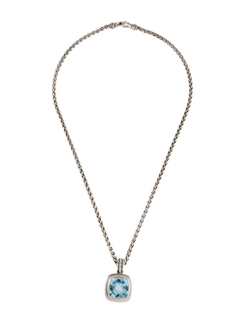 David Yurman Topaz Albion Pendant Necklace