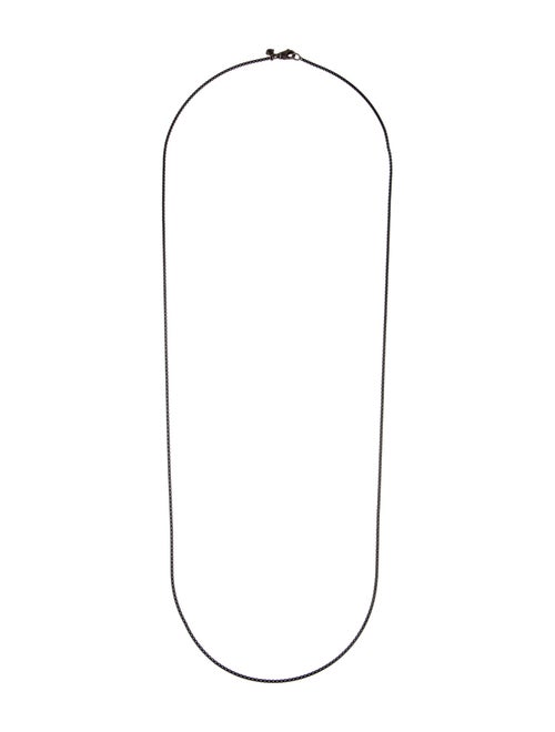 David Yurman Thin Box Chain Necklace