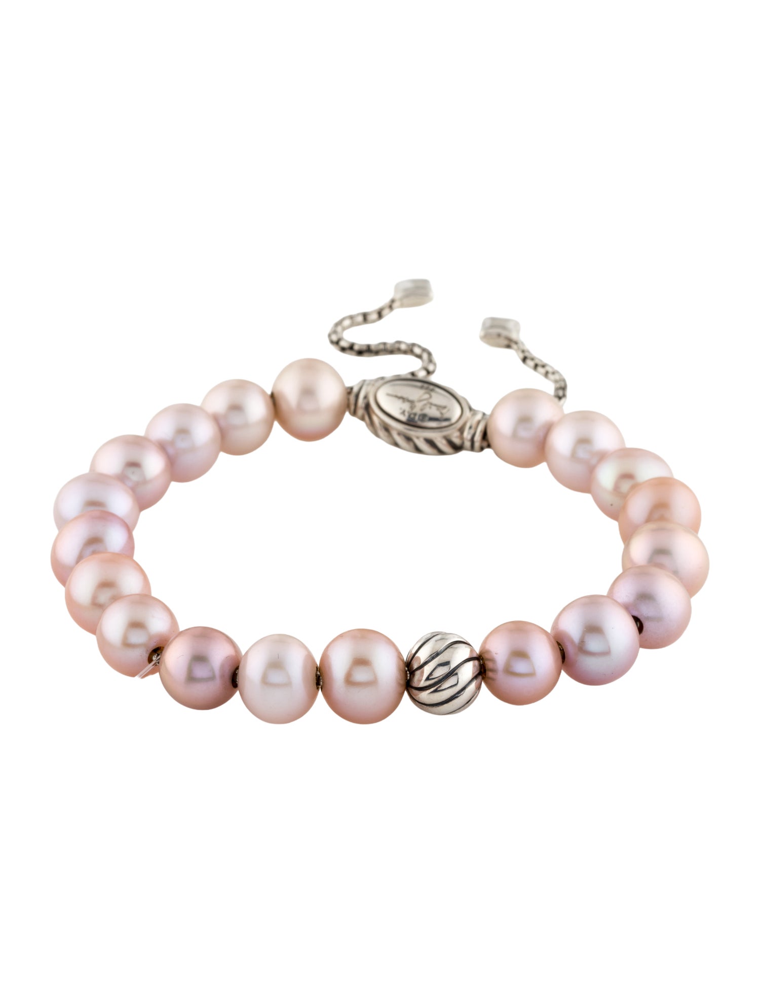 David Yurman Pearl Spiritual Bead Bracelet