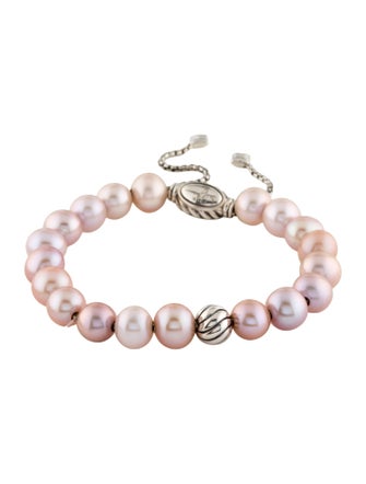 David Yurman Pearl Spiritual Bead Bracelet