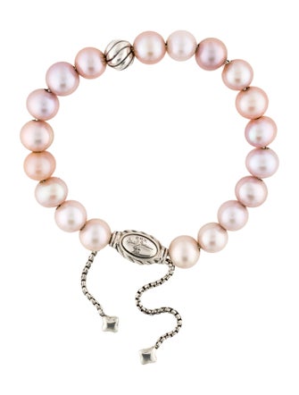 David Yurman Pearl Spiritual Bead Bracelet