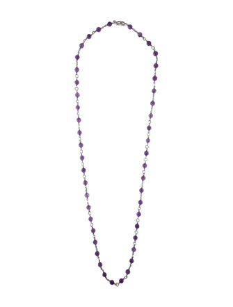 David Yurman Amethyst Bijoux Chain Necklace