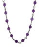 David Yurman Amethyst Bijoux Chain Necklace