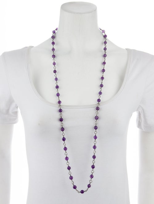 David Yurman Amethyst Bijoux Chain Necklace