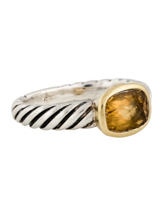 David Yurman Citrine Noblesse Ring