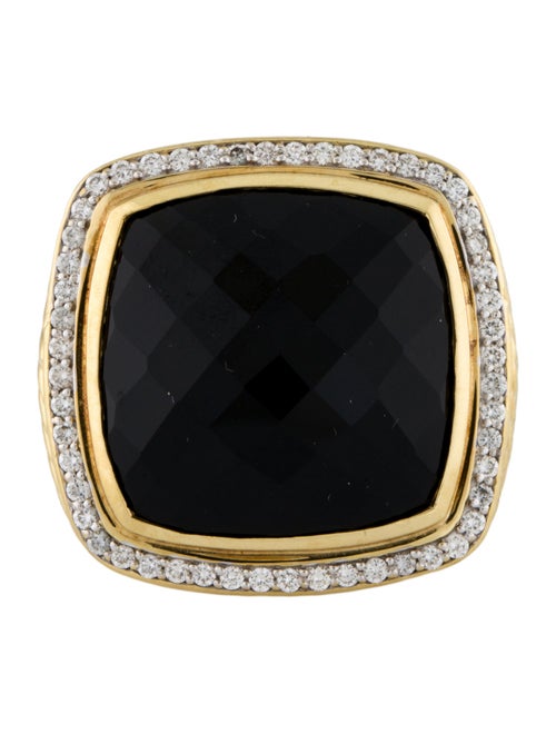 David Yurman Onyx Diamond Albion Ring