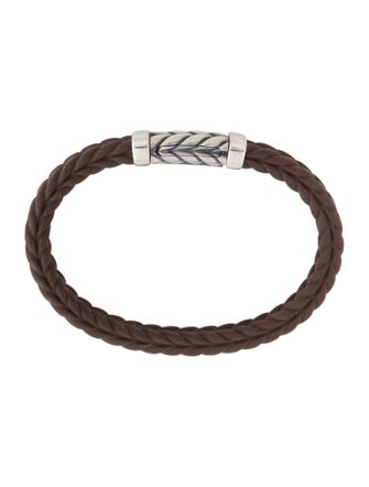 David Yurman Rubber Chevron Bracelet