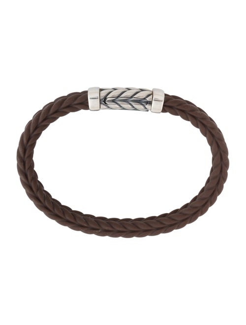 David Yurman Rubber Chevron Bracelet