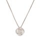 David Yurman Diamond Infinity Pendant Necklace