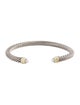 David Yurman Pearl Classic Cable Cuff Bracelet