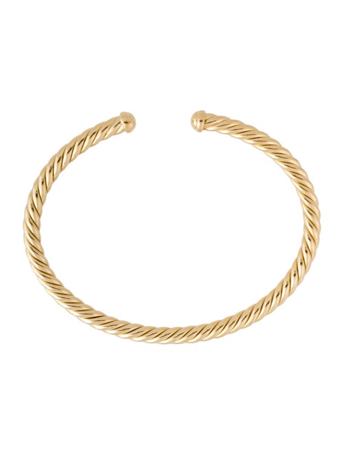 David Yurman 18K Cable Flex Bracelet