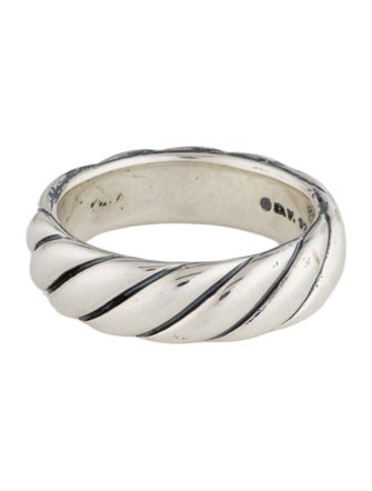 David Yurman Sculpted Cable Band