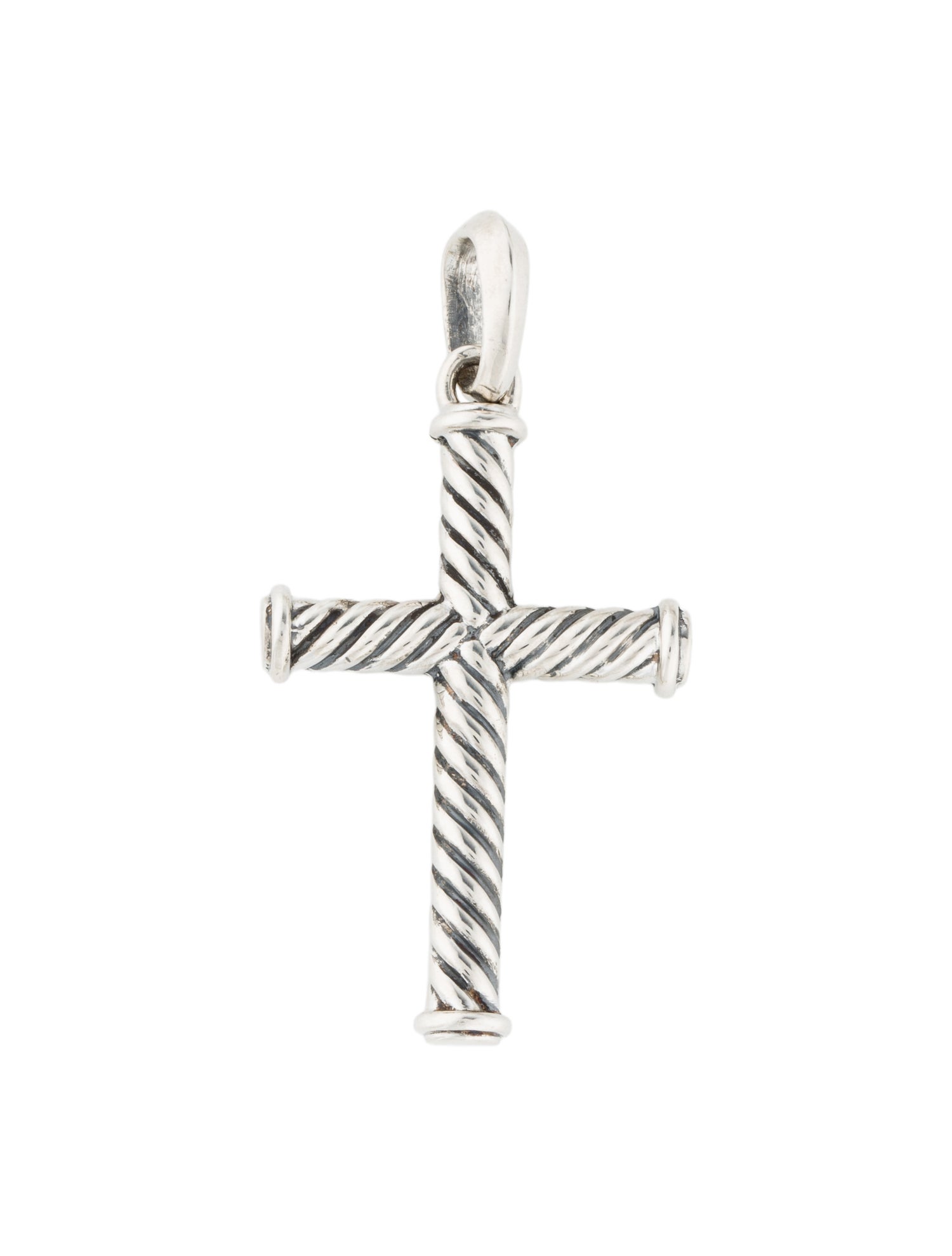 David Yurman Cable Cross Pendant