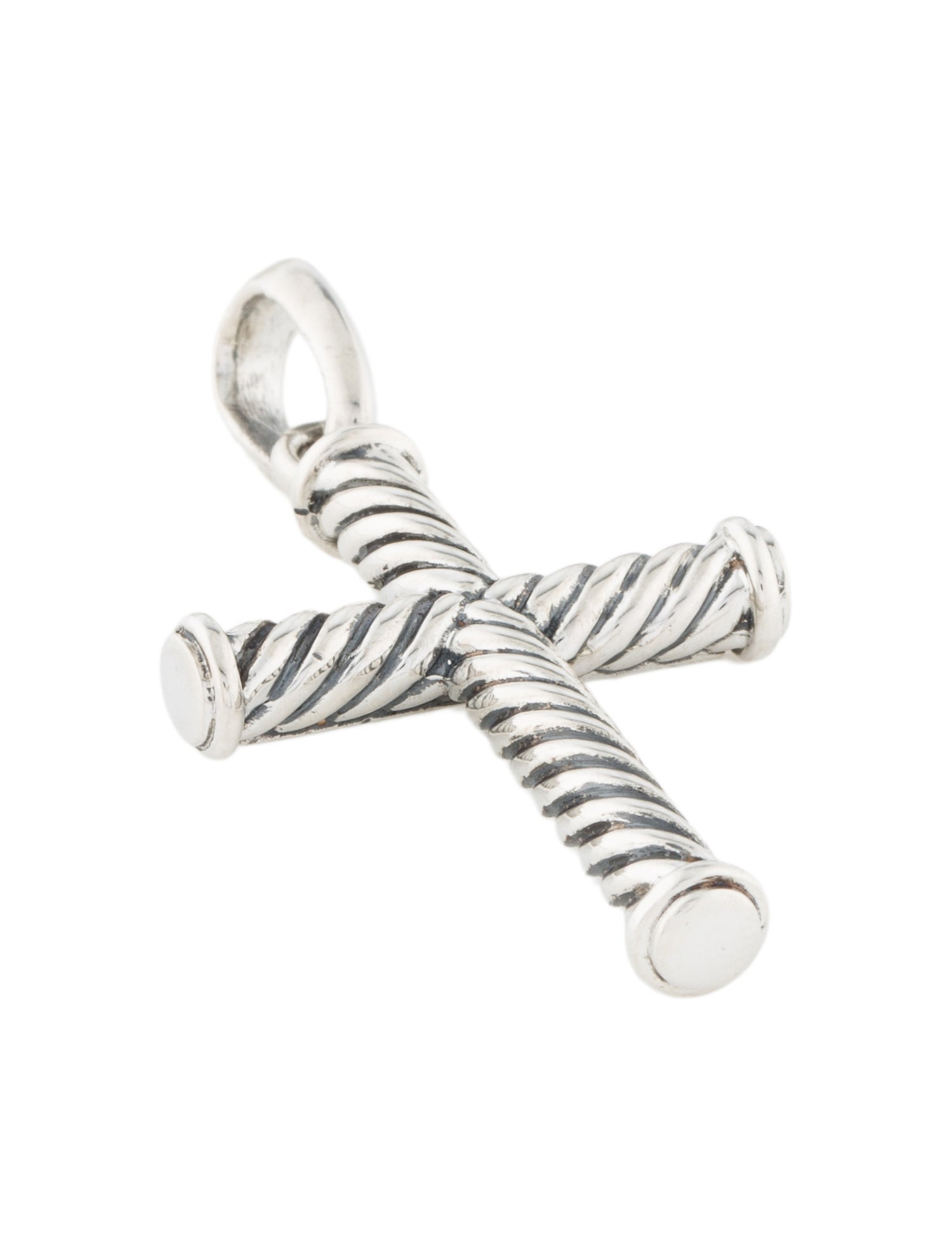 David Yurman Cable Cross Pendant