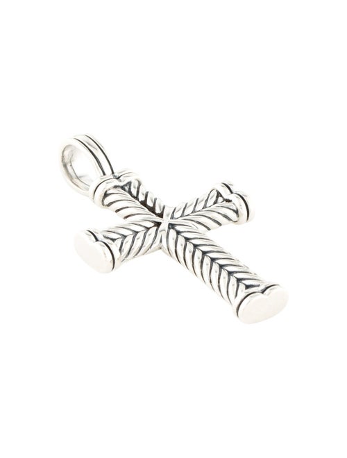 David Yurman Chevron Cross Pendant