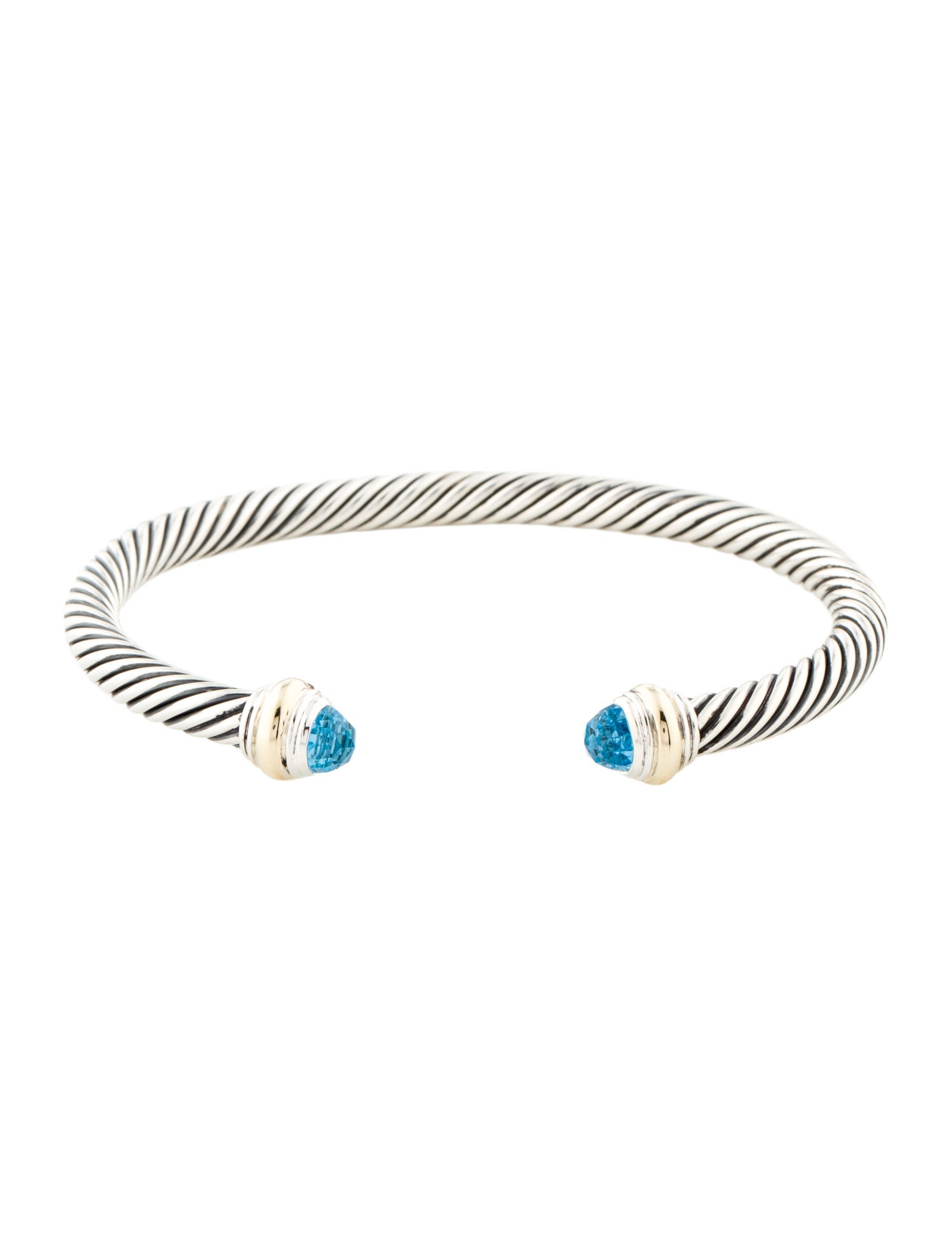 David Yurman Topaz Classic Cable Bracelet