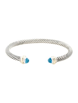 David Yurman Topaz Classic Cable Bracelet