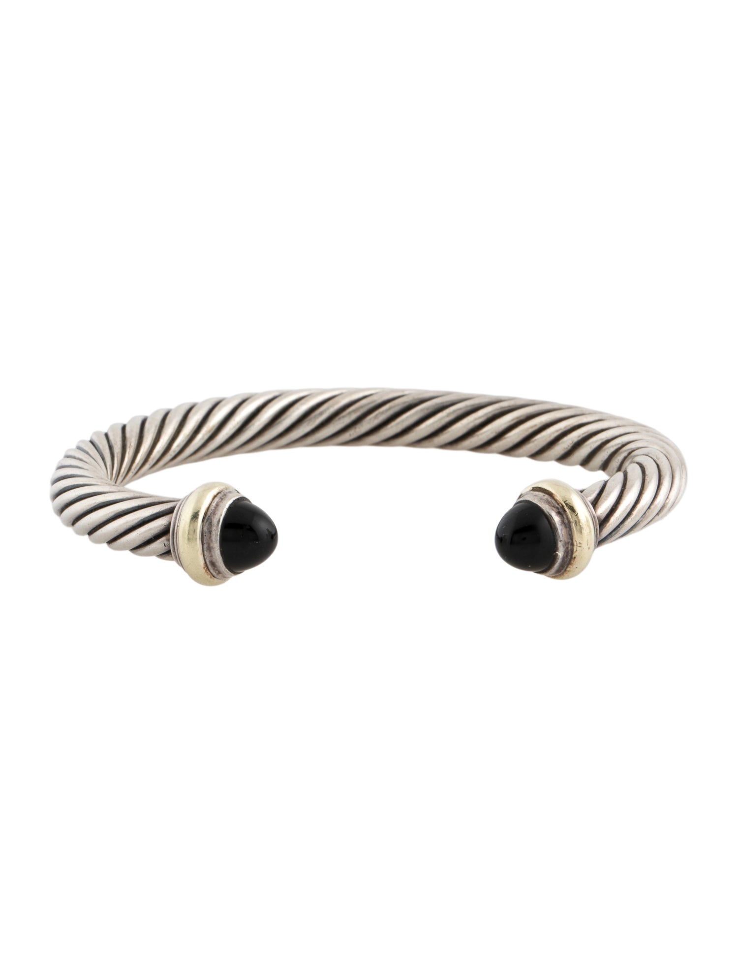 David Yurman Onyx Classic Cable Cuff